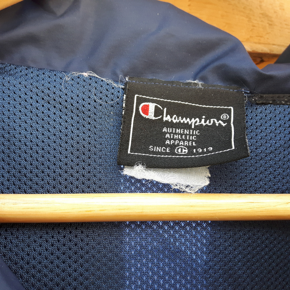 Vintage Champion Coach Jacket Draw String - Picture 3 of 4